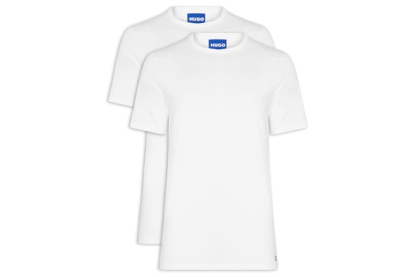 Kit De Camisetas Masculinas 2 Peças Naolo - Branco