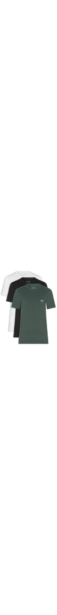 Kit De Camisetas Masculinas 3 Peças Classic