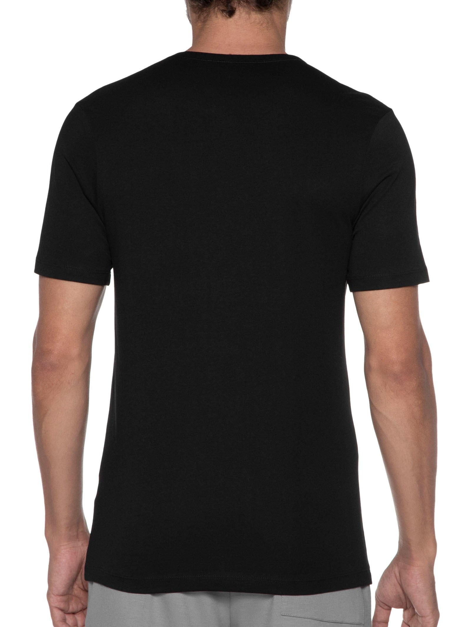 Kit De Camisetas Masculinas 3 Peças Rn Classic Preto Boss