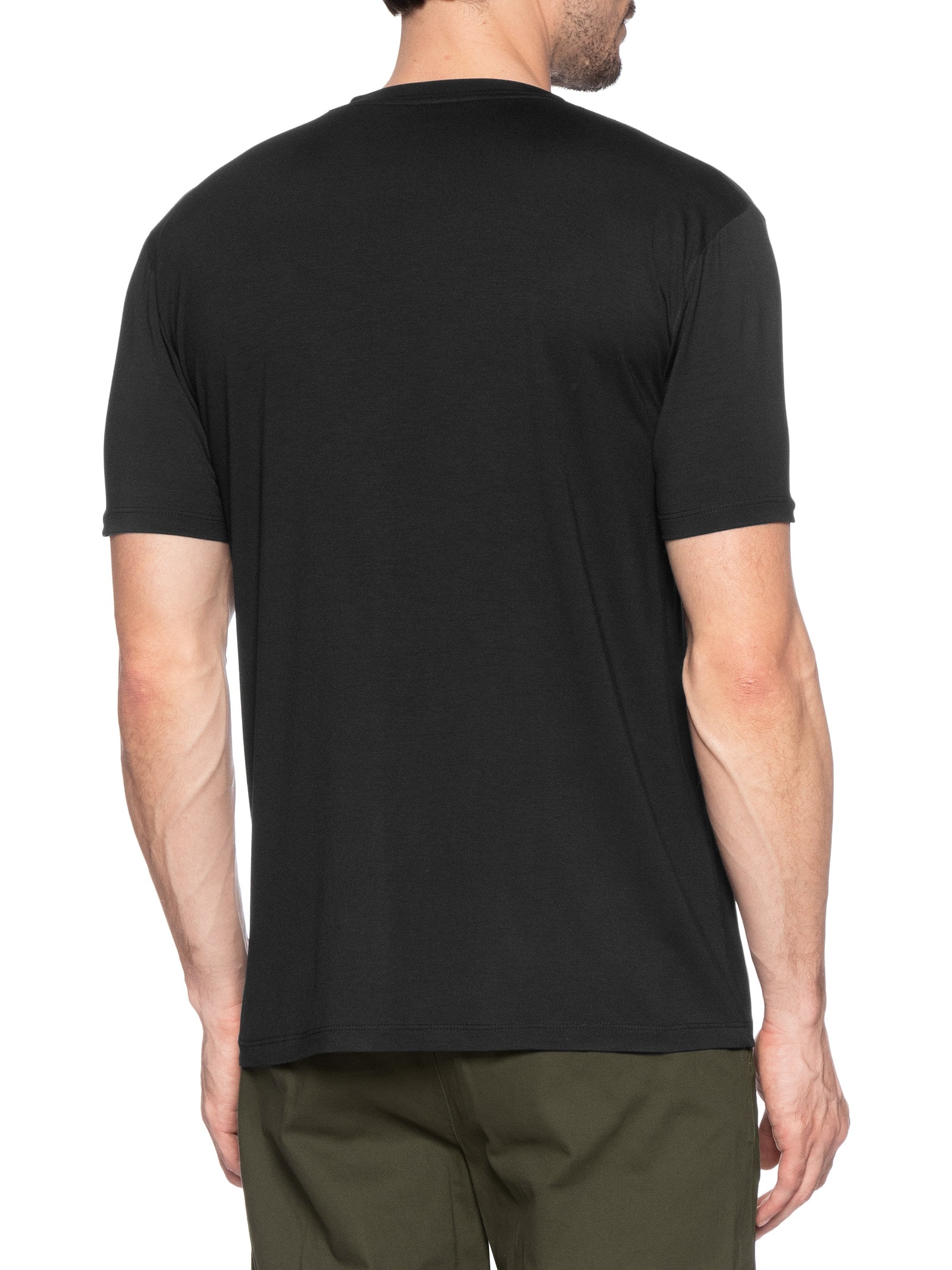 Kit De Camisetas Masculinas 3 Peças Tech Em Modal Preto '2 Essential