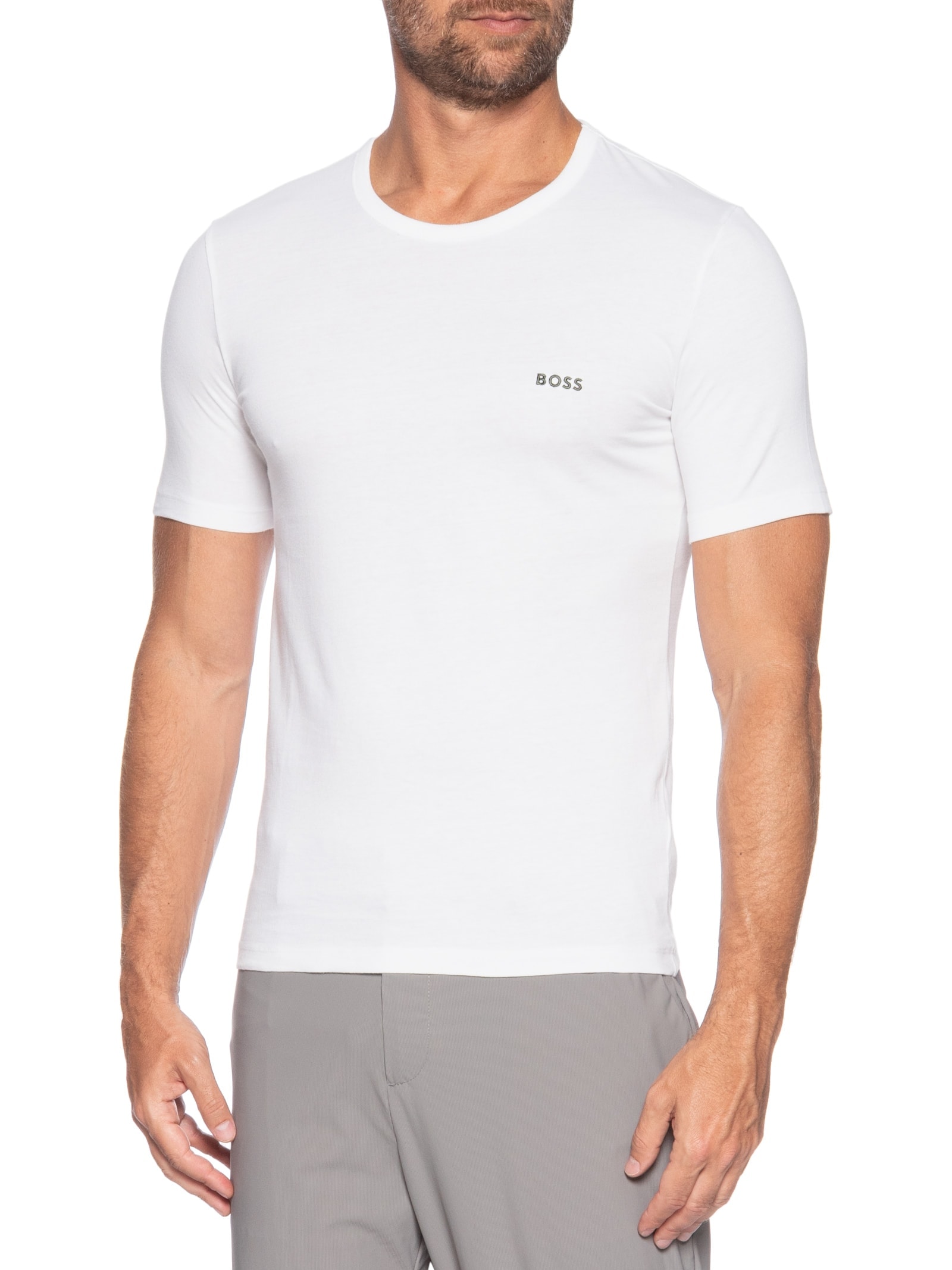 Kit De Camisetas Masculinas Classic 3 Peças Boss