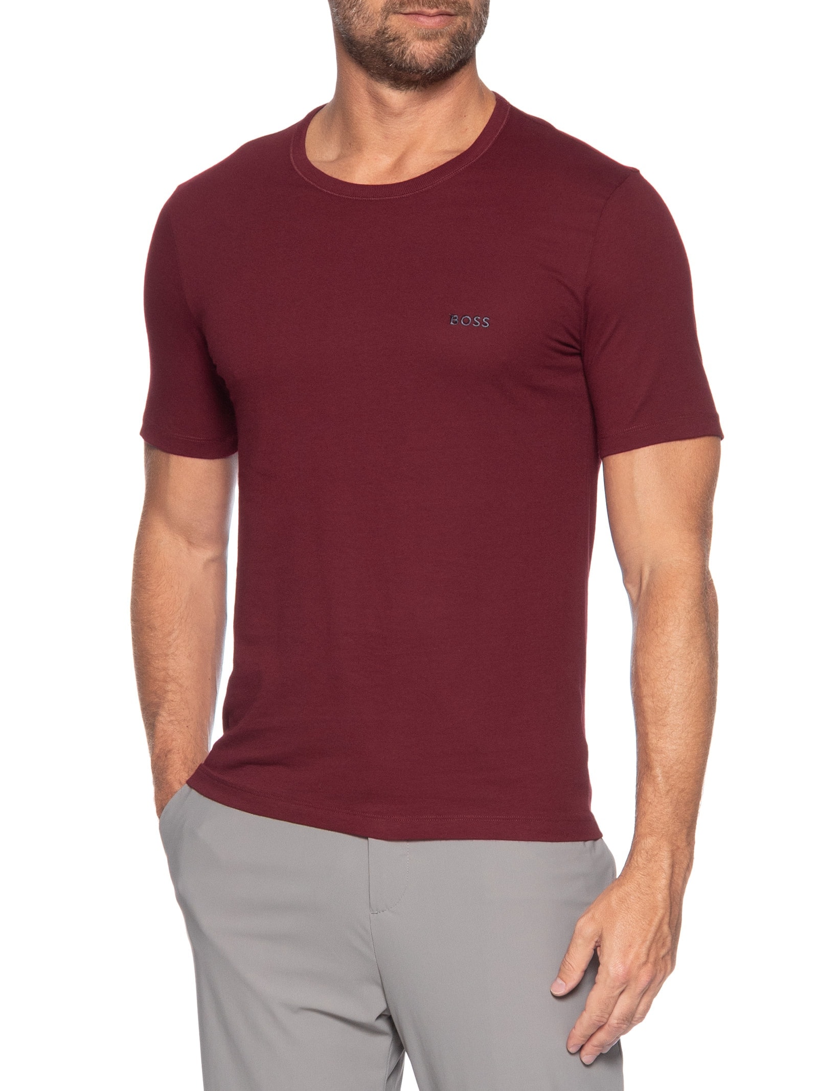 Kit De Camisetas Masculinas Classic 3 Peças Boss