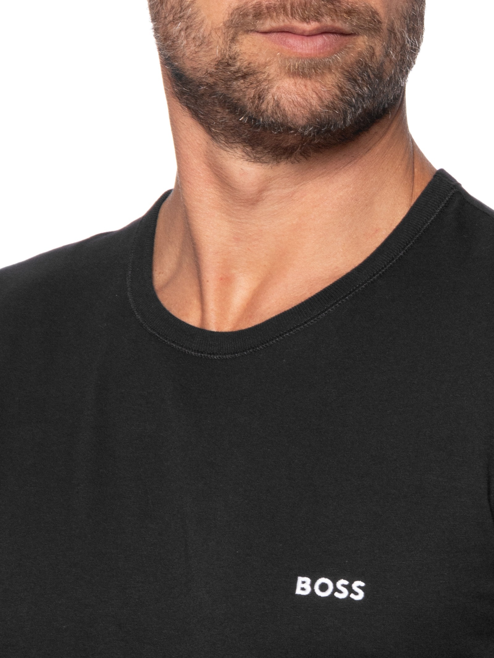 Kit De Camisetas Masculinas Classic 3 Peças Boss