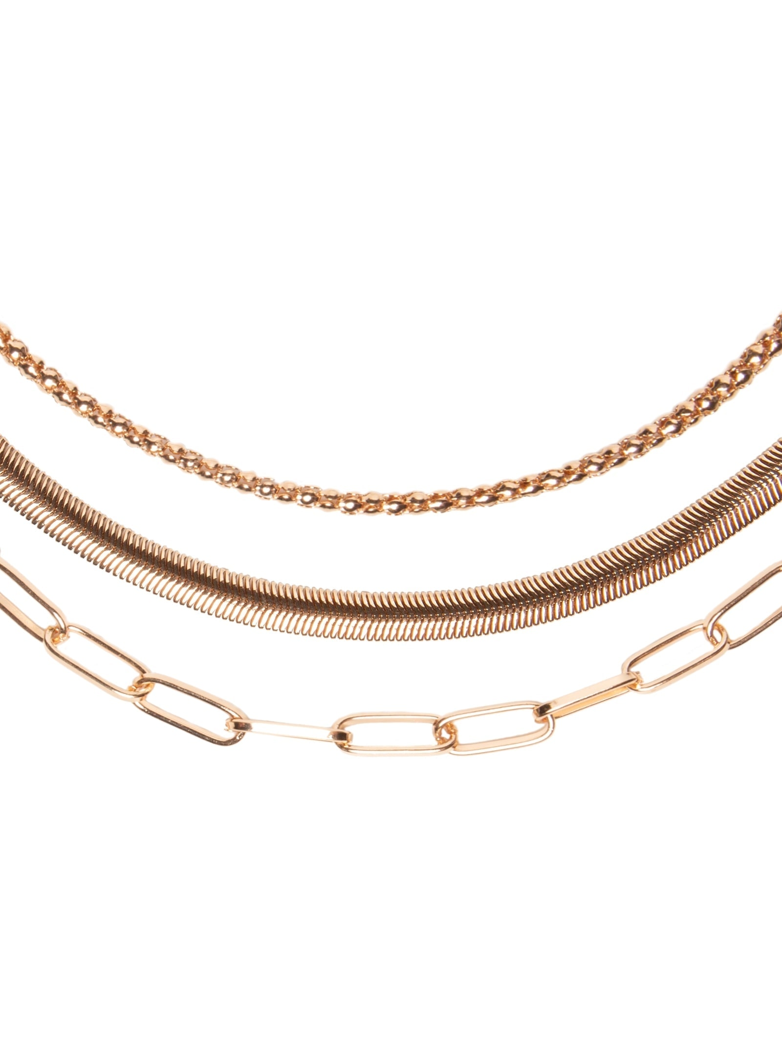 Kit De Colares Feminino Dourado Market 33