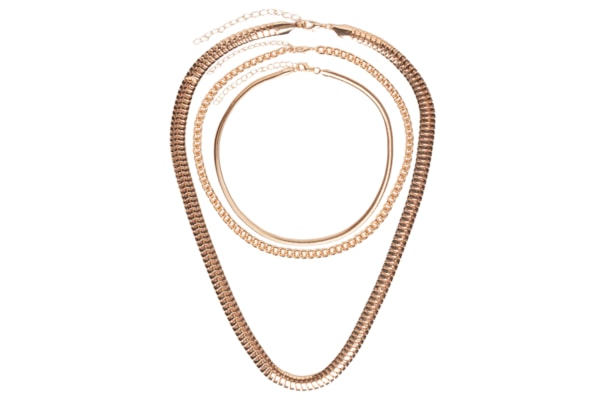 Kit De Colares Femininos Diversos - Dourado