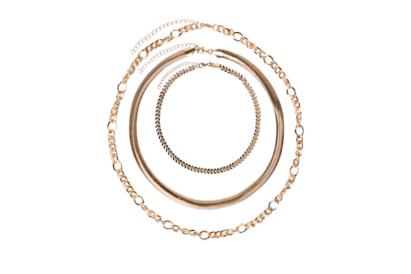 Kit De Colares Femininos - Dourado