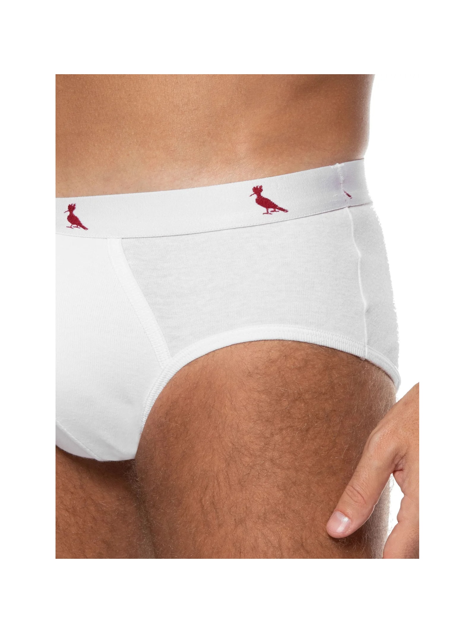 Kit de Cueca Básica Algodão Reserva Branco Reserva