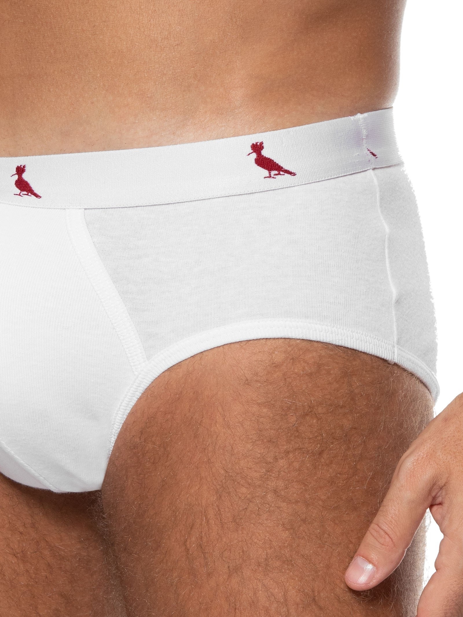Kit de Cueca Básica Algodão Reserva Branco Reserva