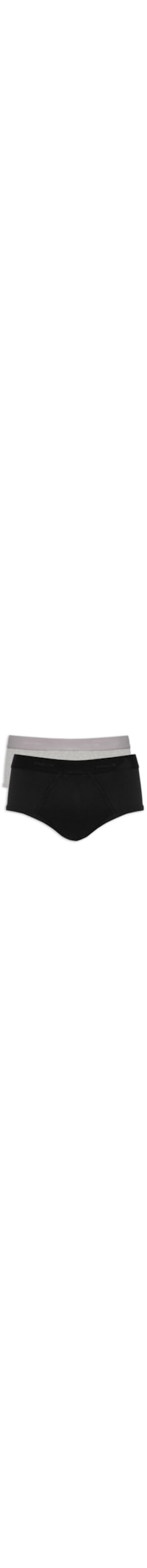 Kit De Cueca Clássica Algodão 2 Peças