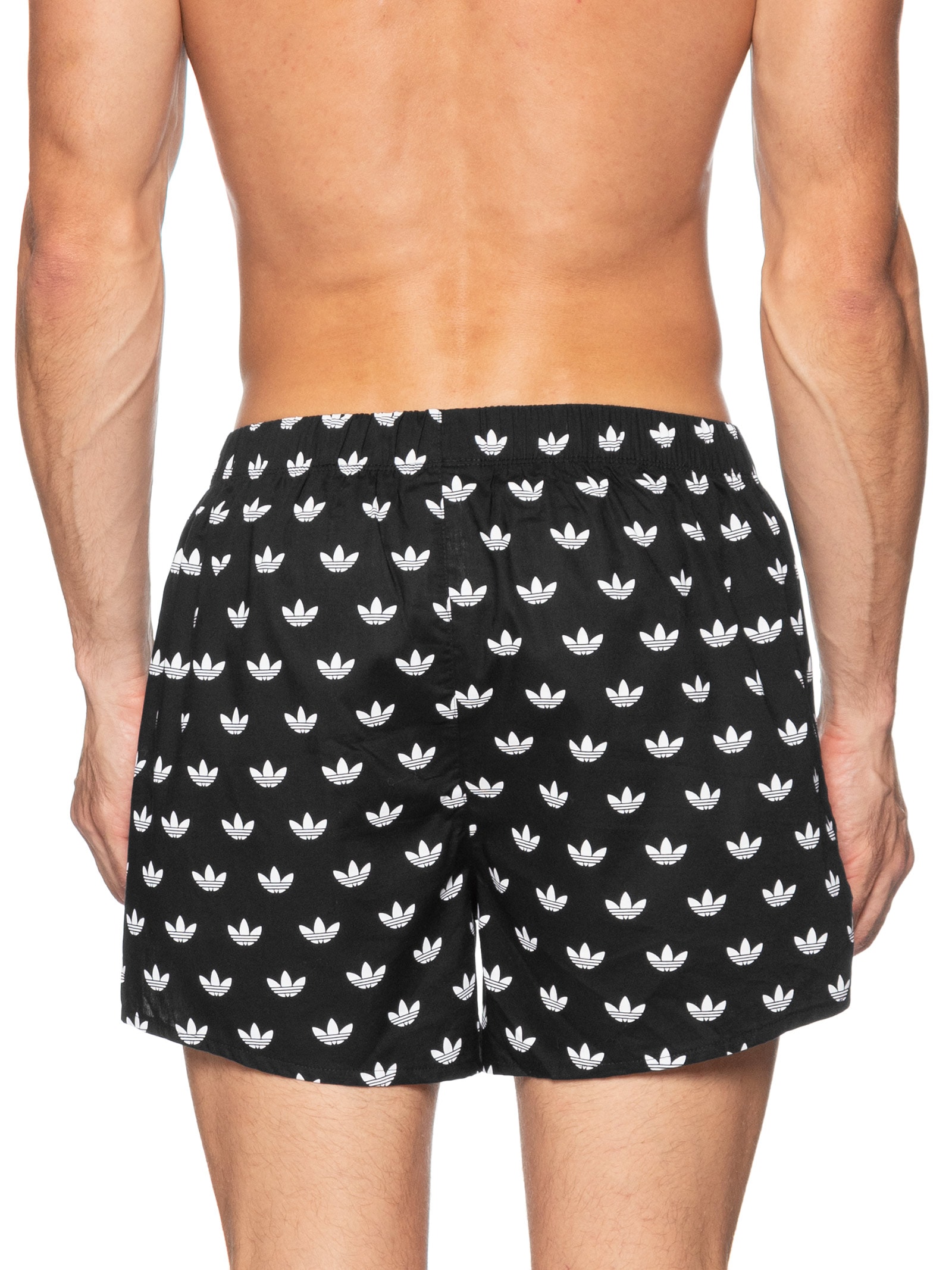 Kit de Cueca Samba Canção Comfort cotton Preto Adidas Originals Underwear