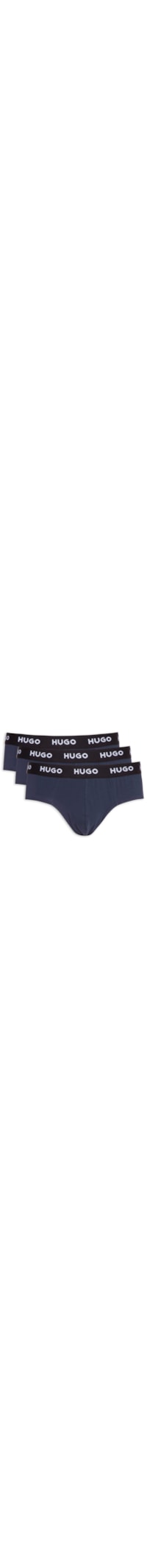 Kit De Cueca Slip Hipbrief - Azul