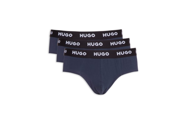 Kit De Cueca Slip Hipbrief - Azul