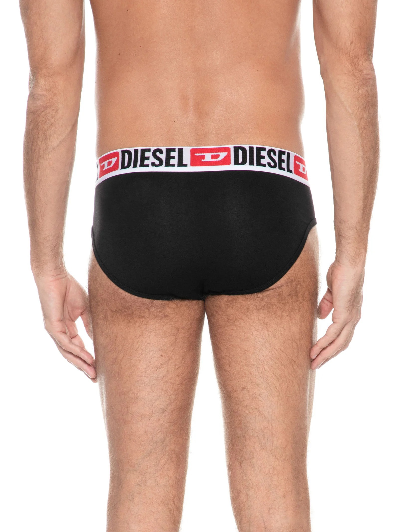Kit De Cueca Slip Umbr Andre 3 Peças Preto Diesel