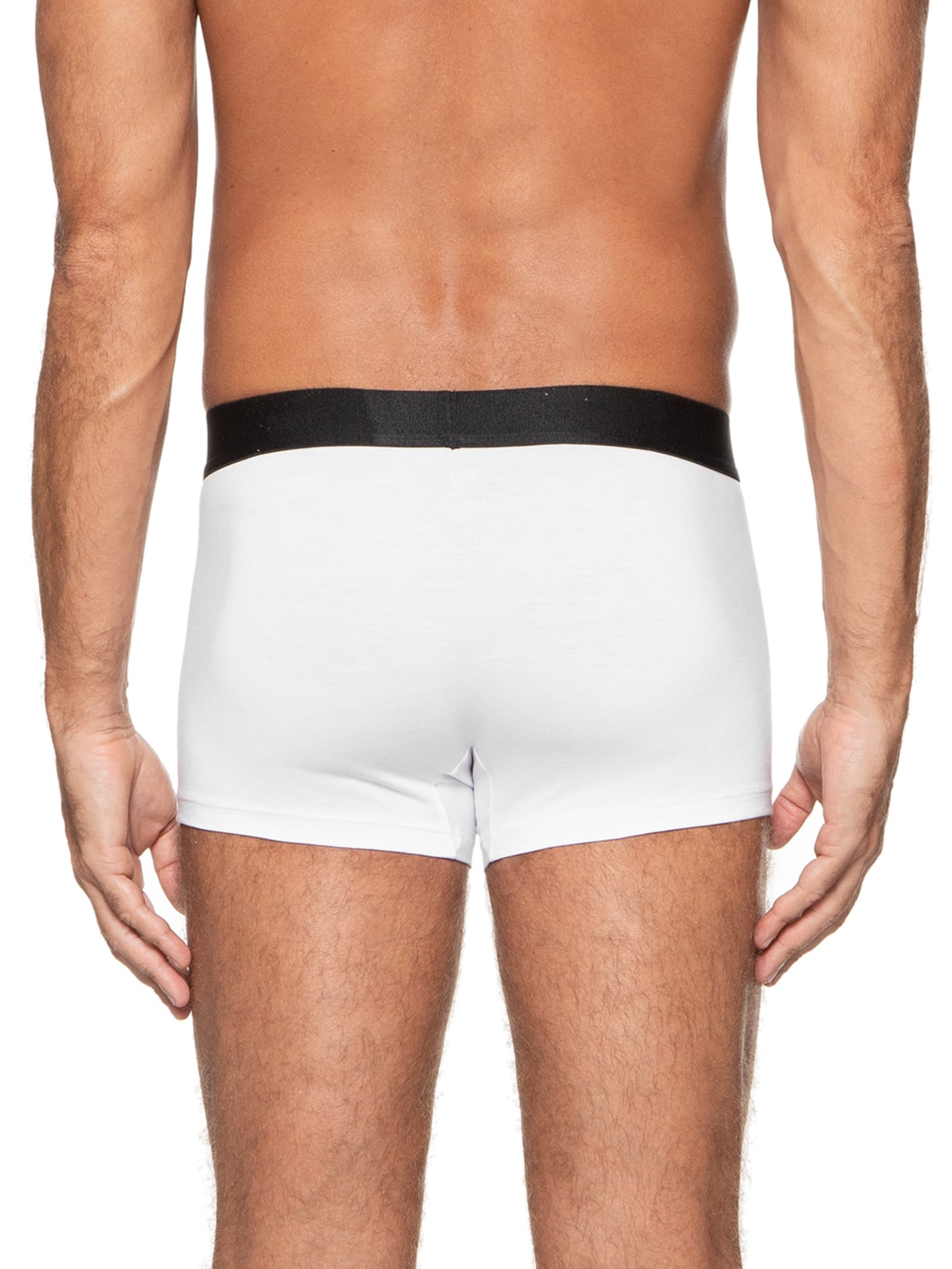 Kit De Cueca Trunk Elástico Pima 3 Peças Branco '2 Essential
