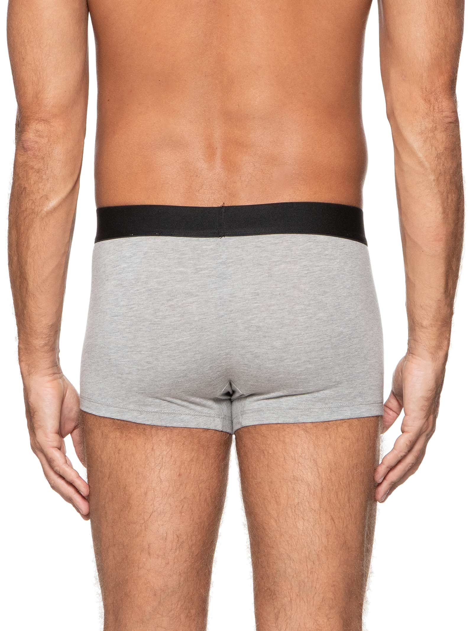 Kit De Cueca Trunk Elástico Pima 3 Peças Cinza '2 Essential