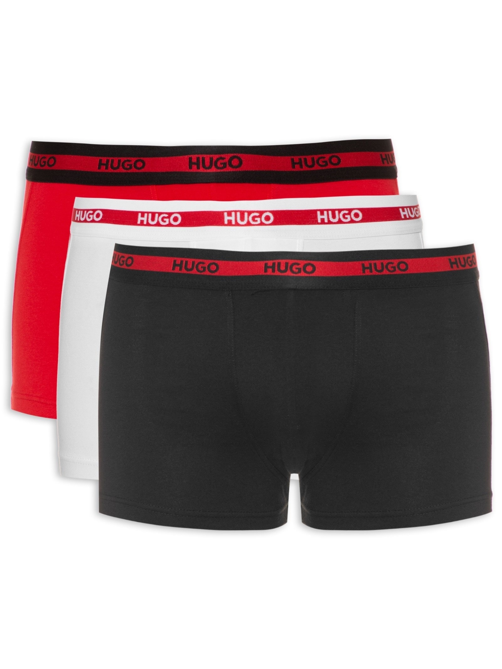 Kit De Cueca Trunk Triplet Planet 3 Peças  Hugo