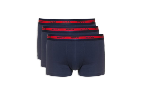 Kit De Cueca Trunk Triplet Planet 3 Peças - Azul
