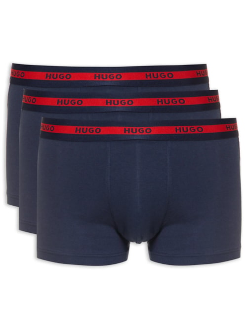 Kit De Cueca Trunk Triplet Planet 3 Peças – Azul