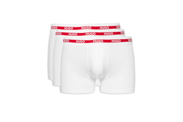 Kit De Cueca Trunk Triplet Planet 3 Peças - Branco