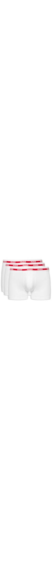 Kit De Cueca Trunk Triplet Planet 3 Peças - Branco