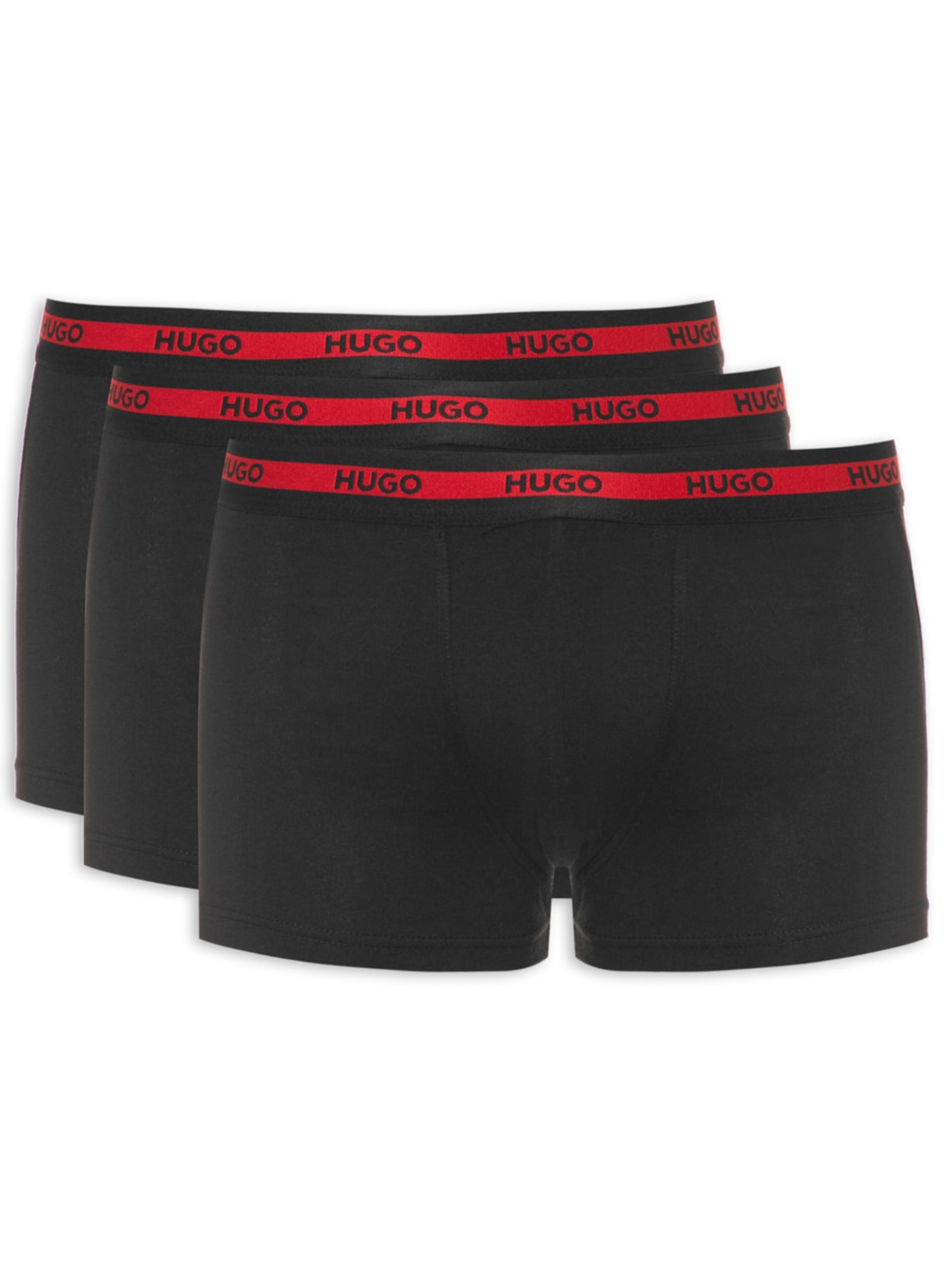 Kit De Cueca Trunk Triplet Planet Preto Hugo