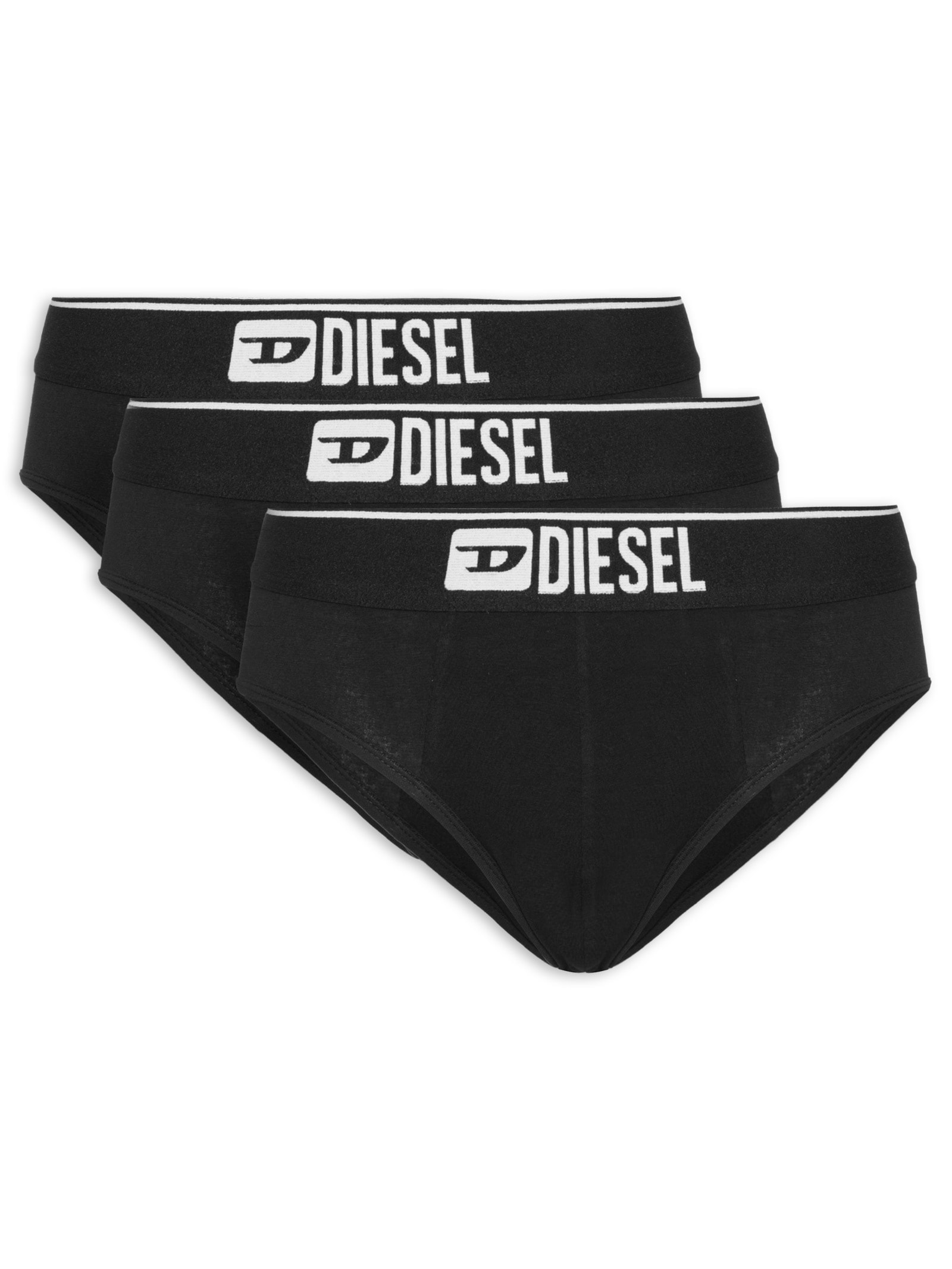 Kit De Cueca Umbr Andre Threepack Mutande - Preto - Diesel