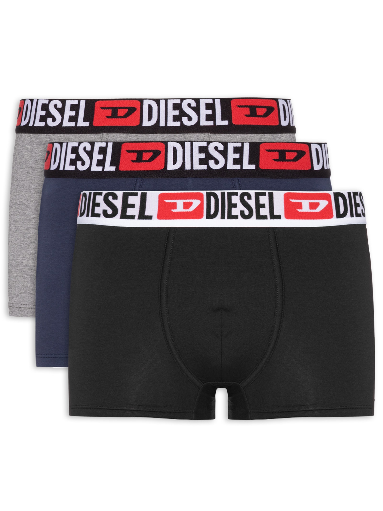 Kit De Cuecas 3 Peças Boxer Damien Diesel