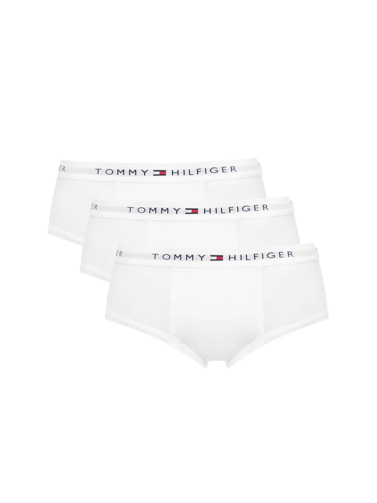 Kit de Cuecas 3 Peças Brief Selling Branco Tommy Hilfiger