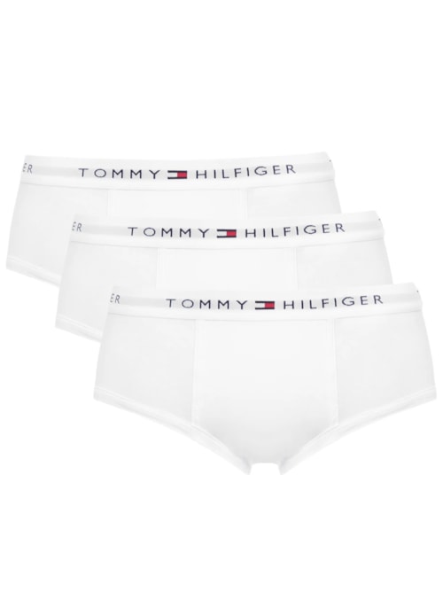 Kit de Cuecas 3 Peças Brief Selling – Branco