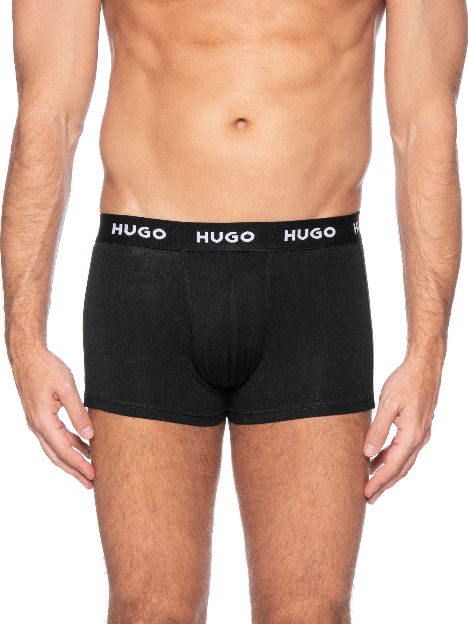 Kit De Cuecas 3 Peças Trunk Triplet Pack Azul Hugo