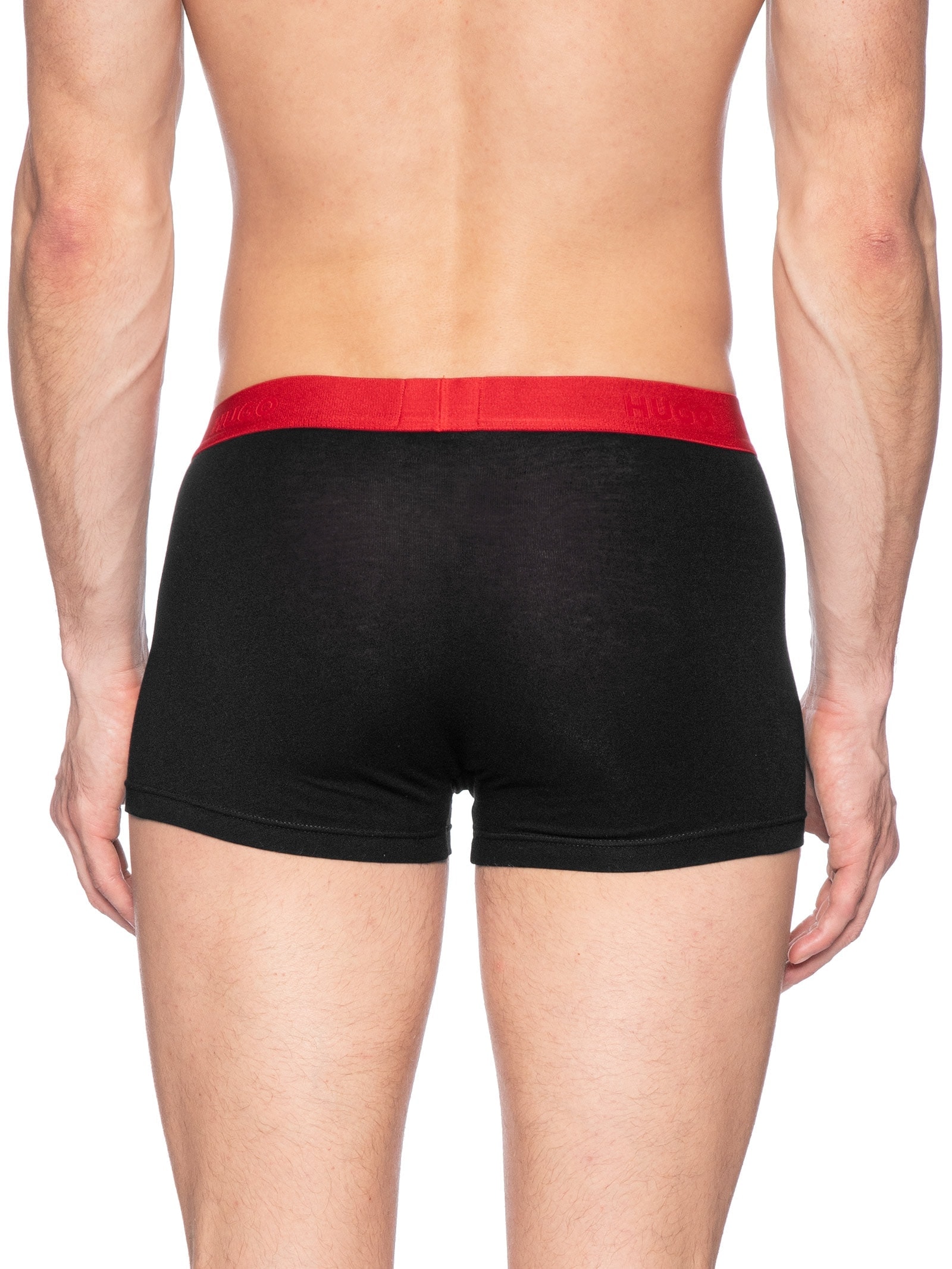 Kit De Cuecas 3 Peças Trunk Triplet Pack Preto Hugo