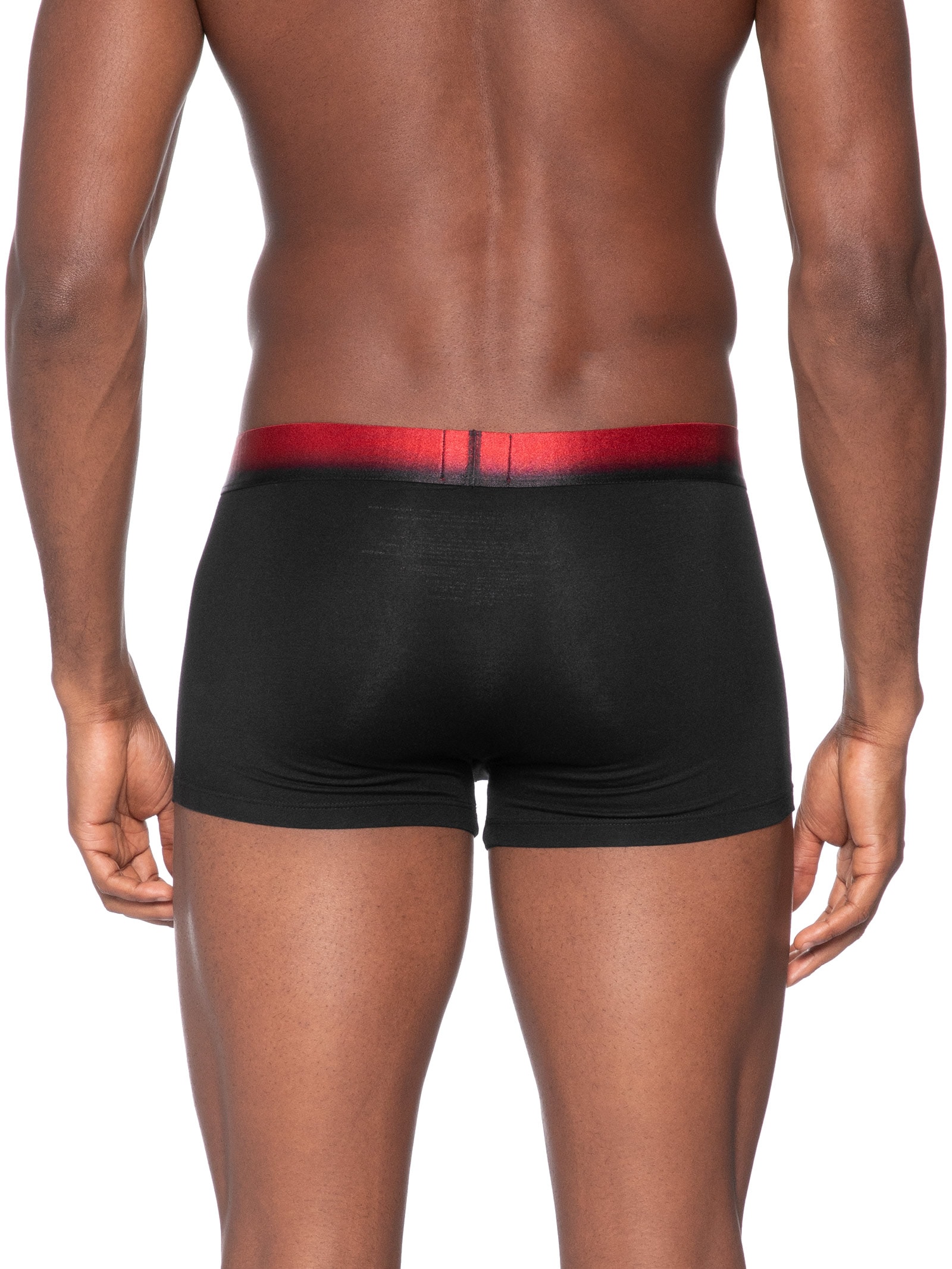 Kit De Cuecas 3 Peças Trunk Triplet Spray Preto Hugo