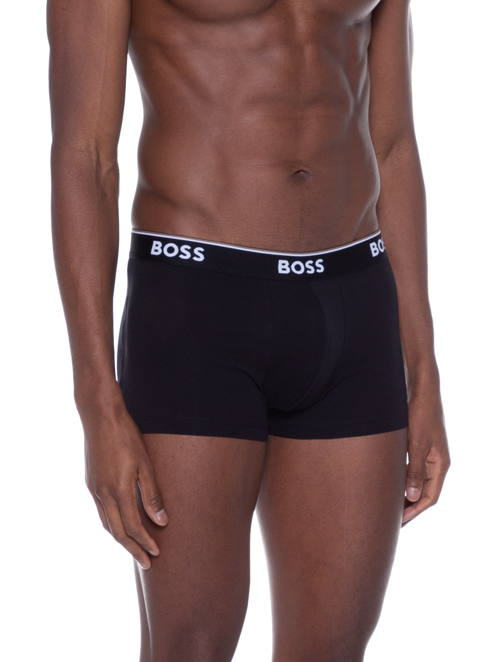 Kit de Cuecas 3 Trunk Power Preto Boss