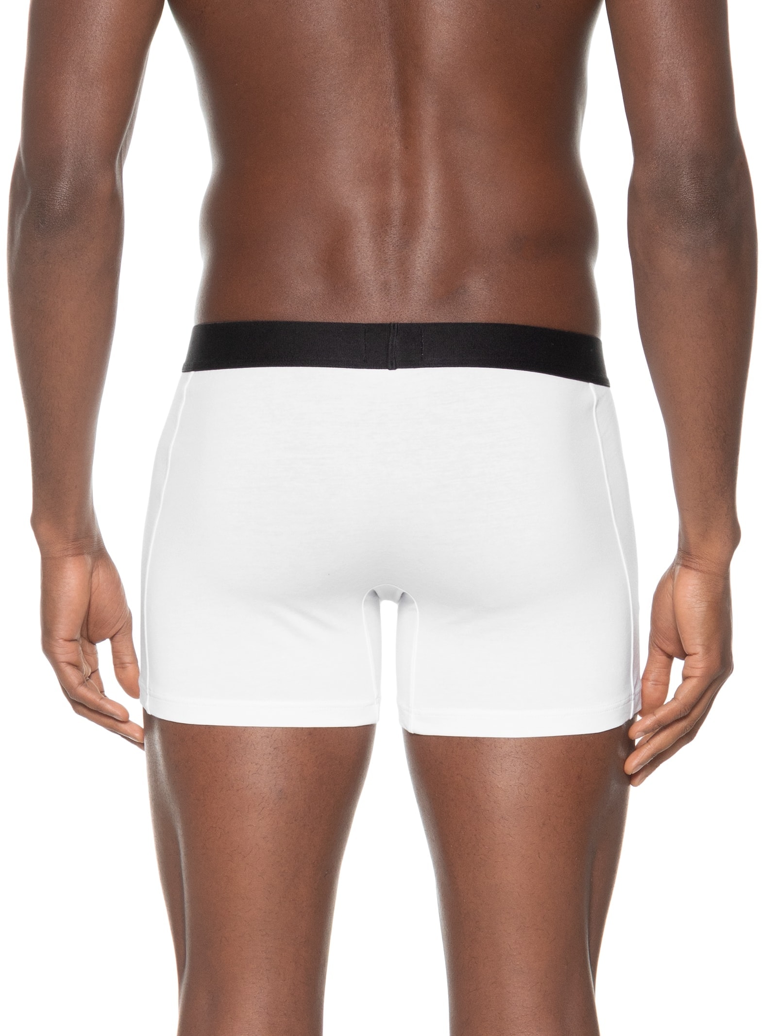 Kit De Cuecas Boxer Br 3 Peças One Branco  Boss