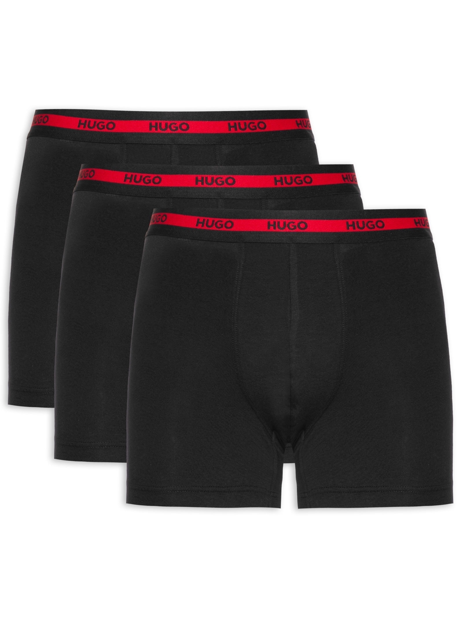 Kit De Cuecas Boxer Planet Preto Hugo