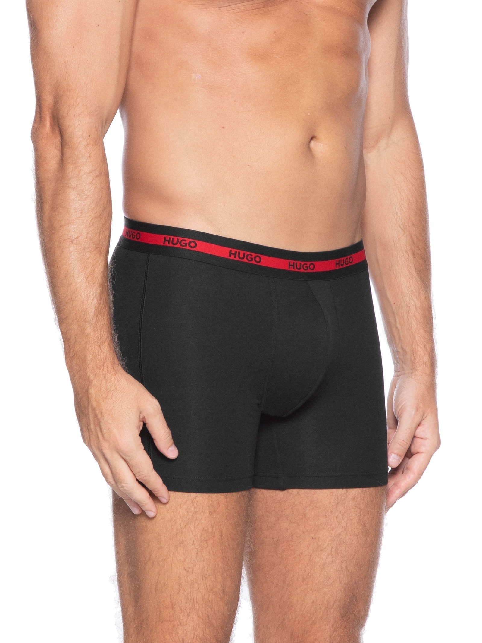 Kit De Cuecas Boxer Planet Preto Hugo