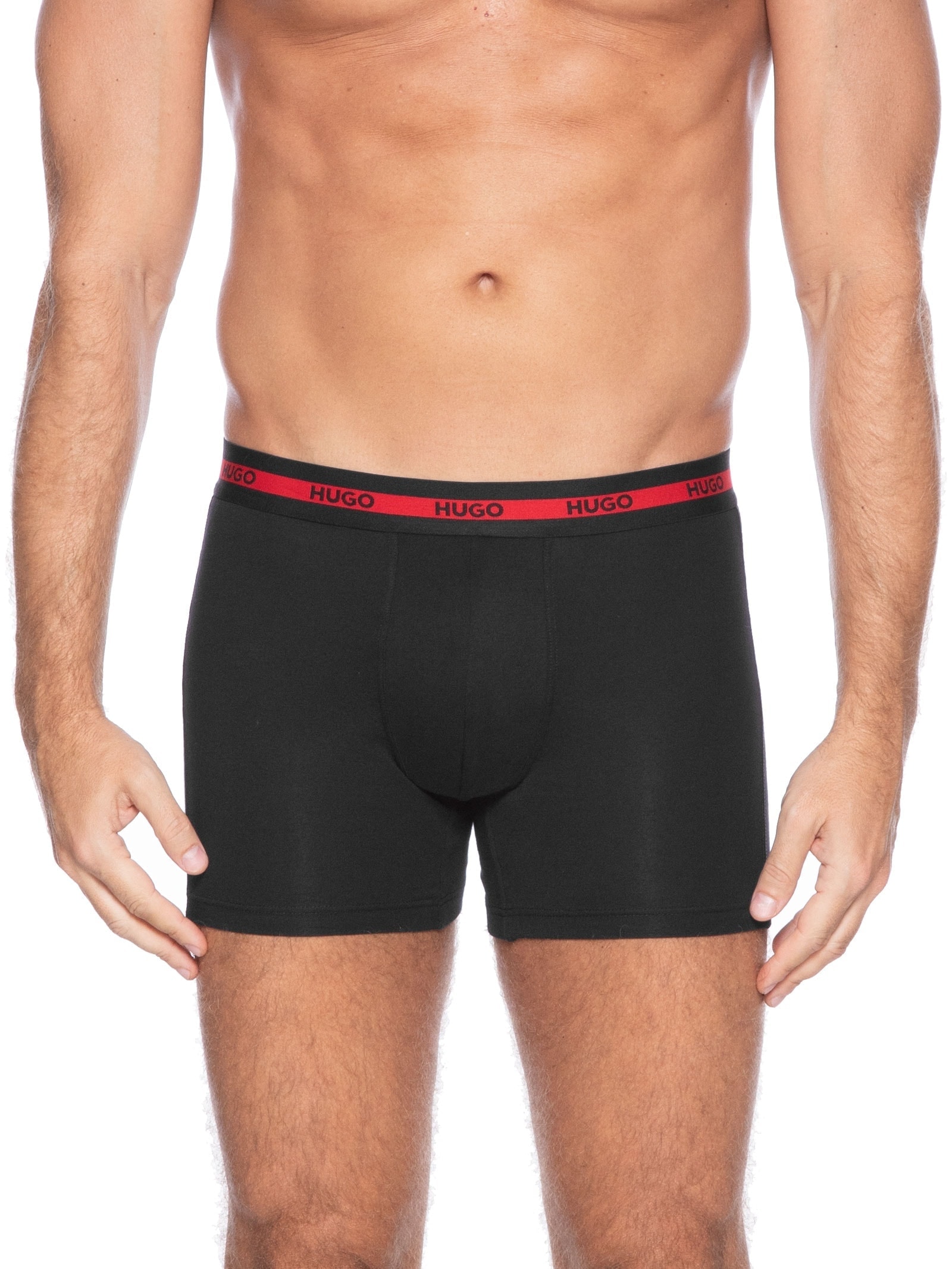 Kit De Cuecas Boxer Planet Preto Hugo