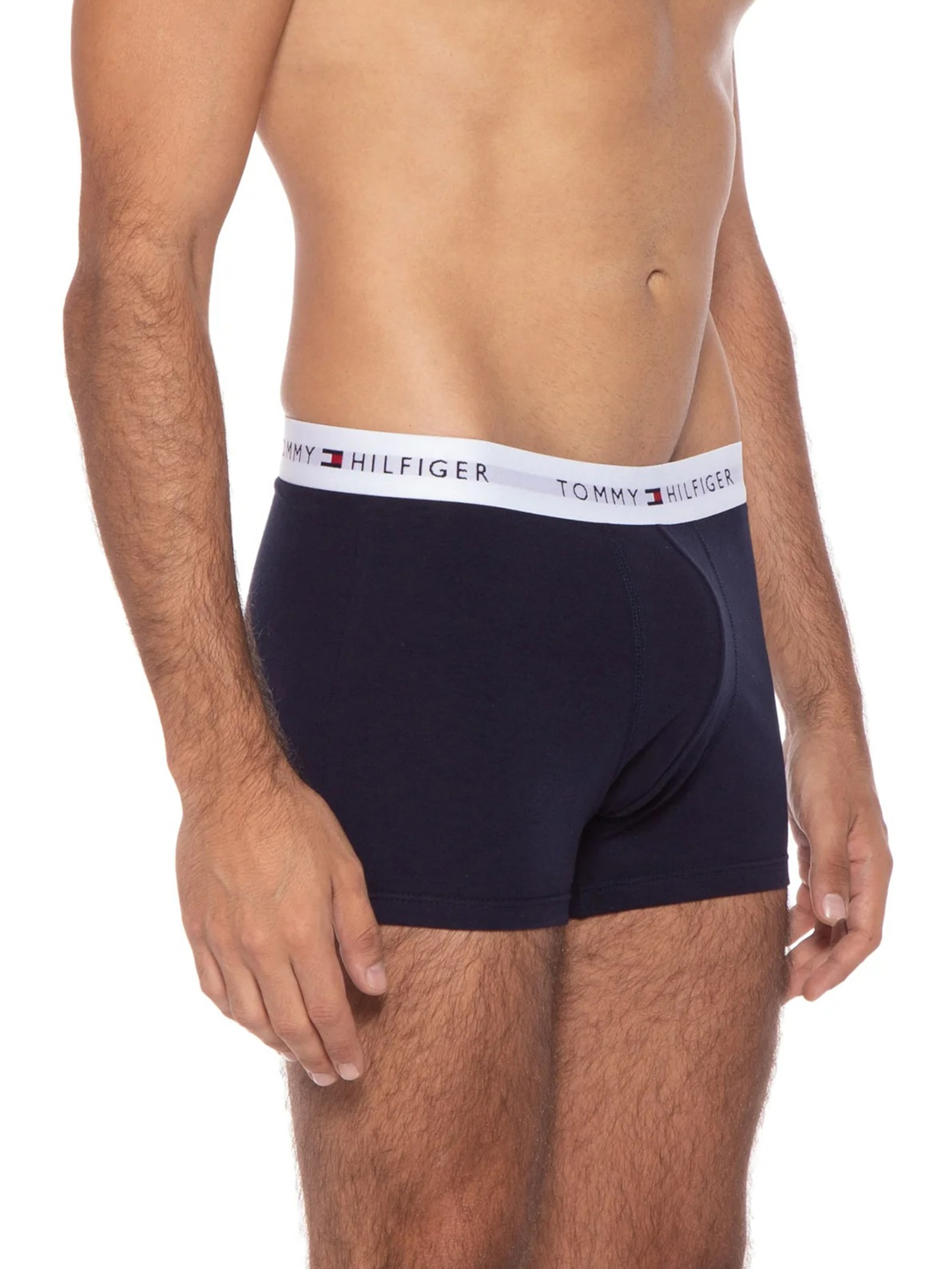 Kit de Cuecas Boxer Trunk 3 Peças   Tommy Hilfiger