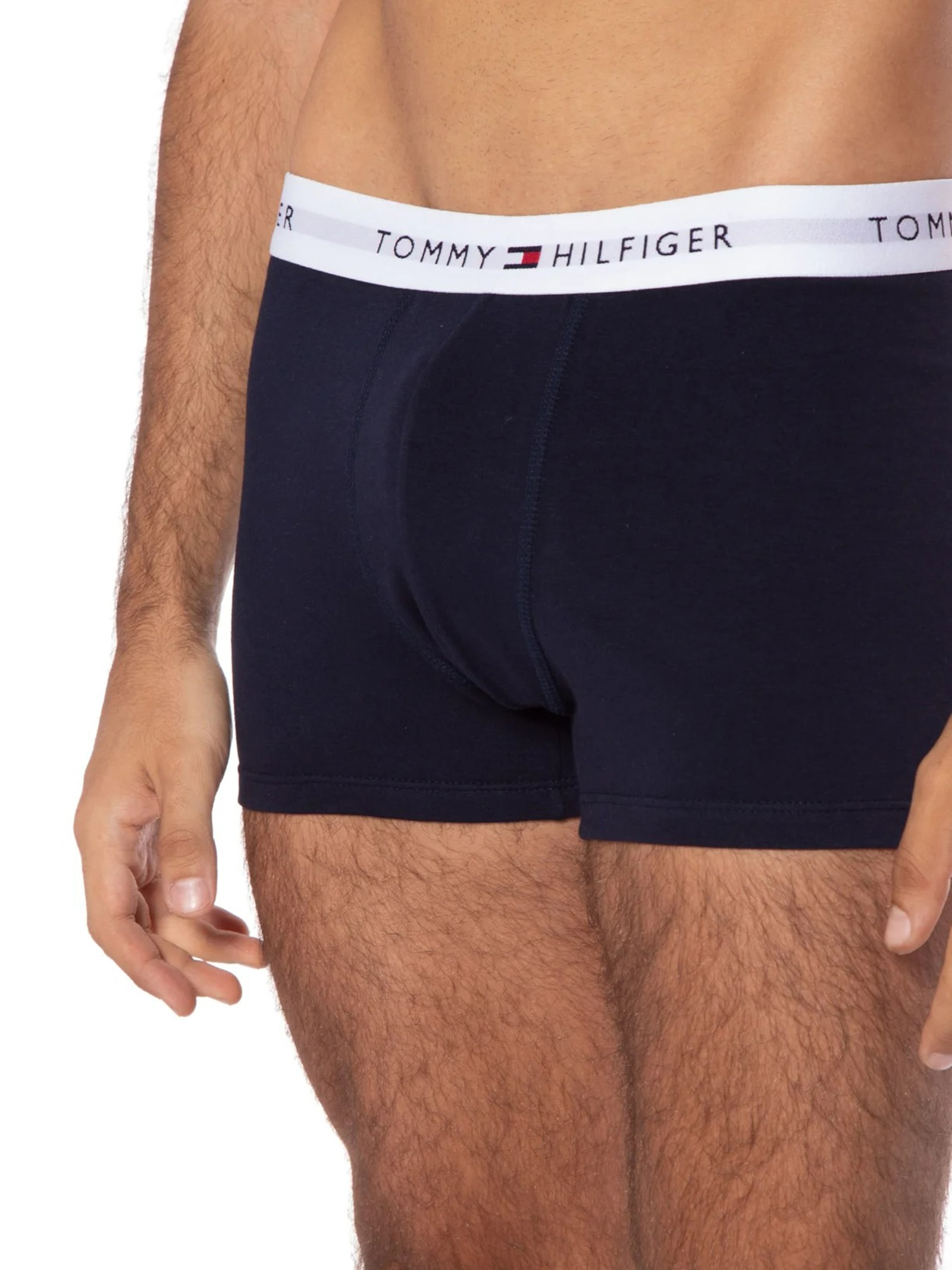 Kit de Cuecas Boxer Trunk 3 Peças   Tommy Hilfiger