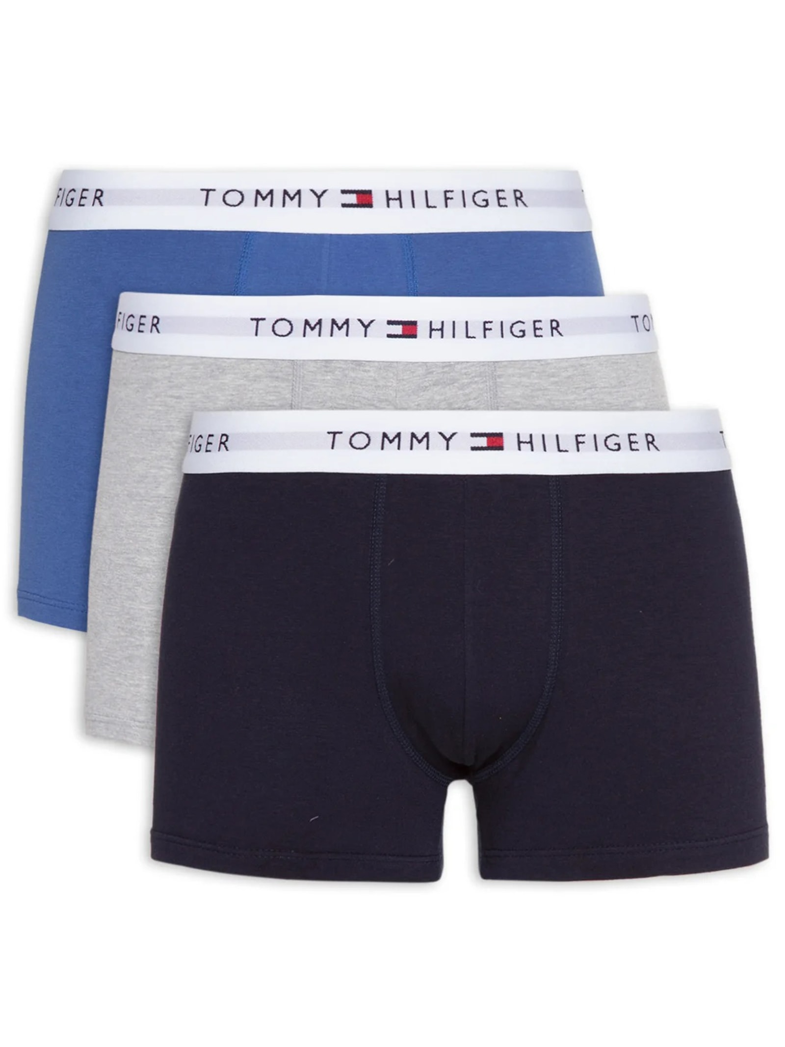 Kit de Cuecas Boxer Trunk 3 Peças   Tommy Hilfiger