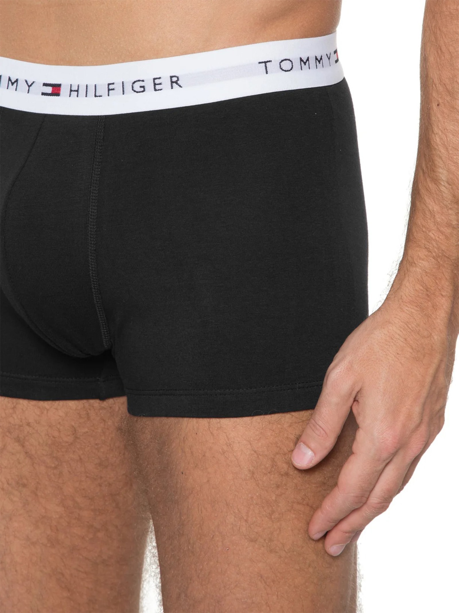 Kit de Cuecas Boxer Trunk 3 Peças   Tommy Hilfiger