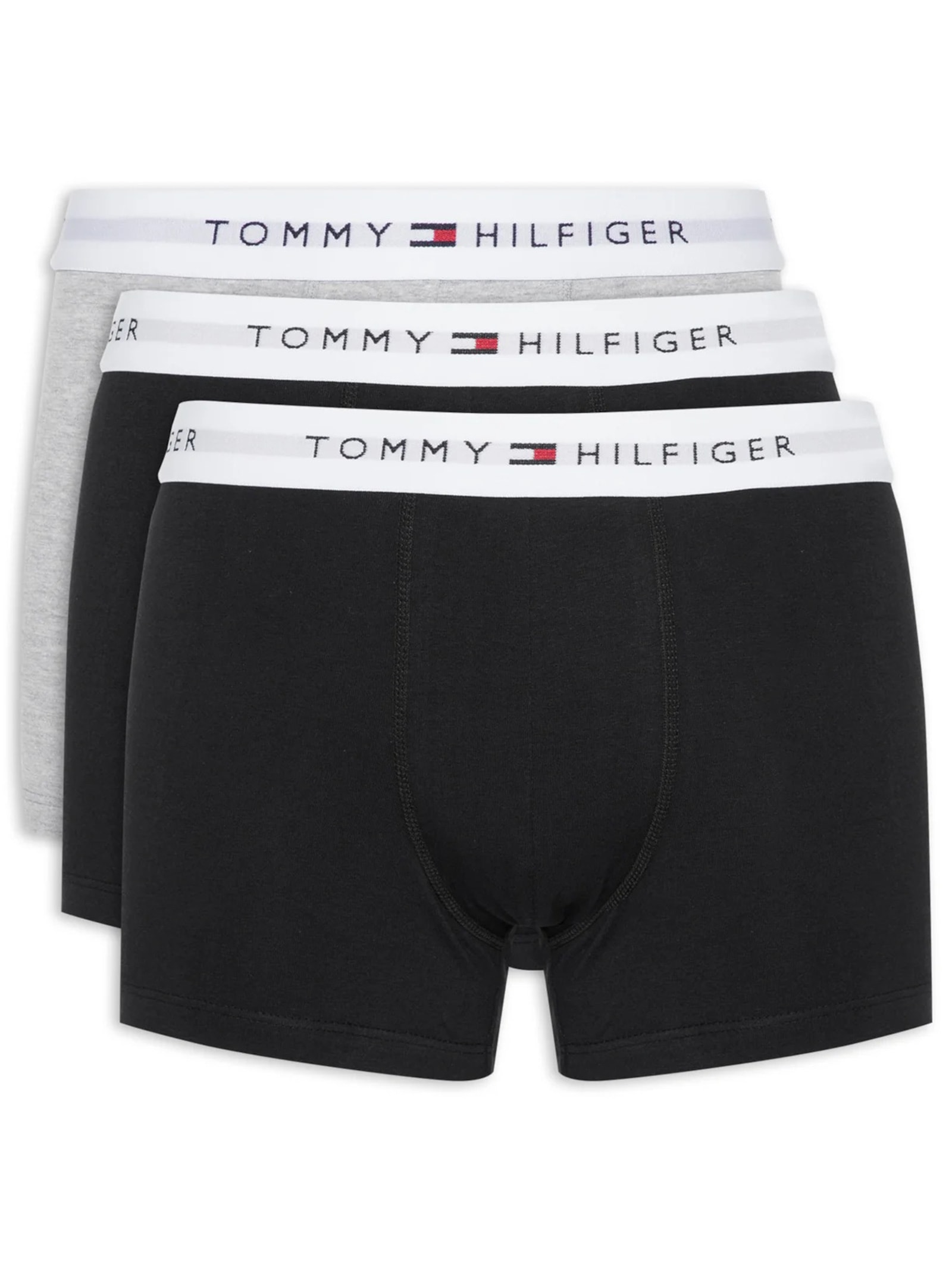 Kit de Cuecas Boxer Trunk 3 Peças   Tommy Hilfiger