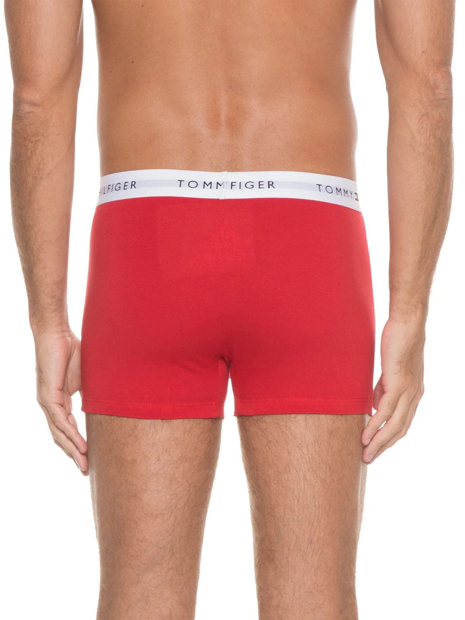 Kit de Cuecas Boxer Trunk 3 Peças   Tommy Hilfiger