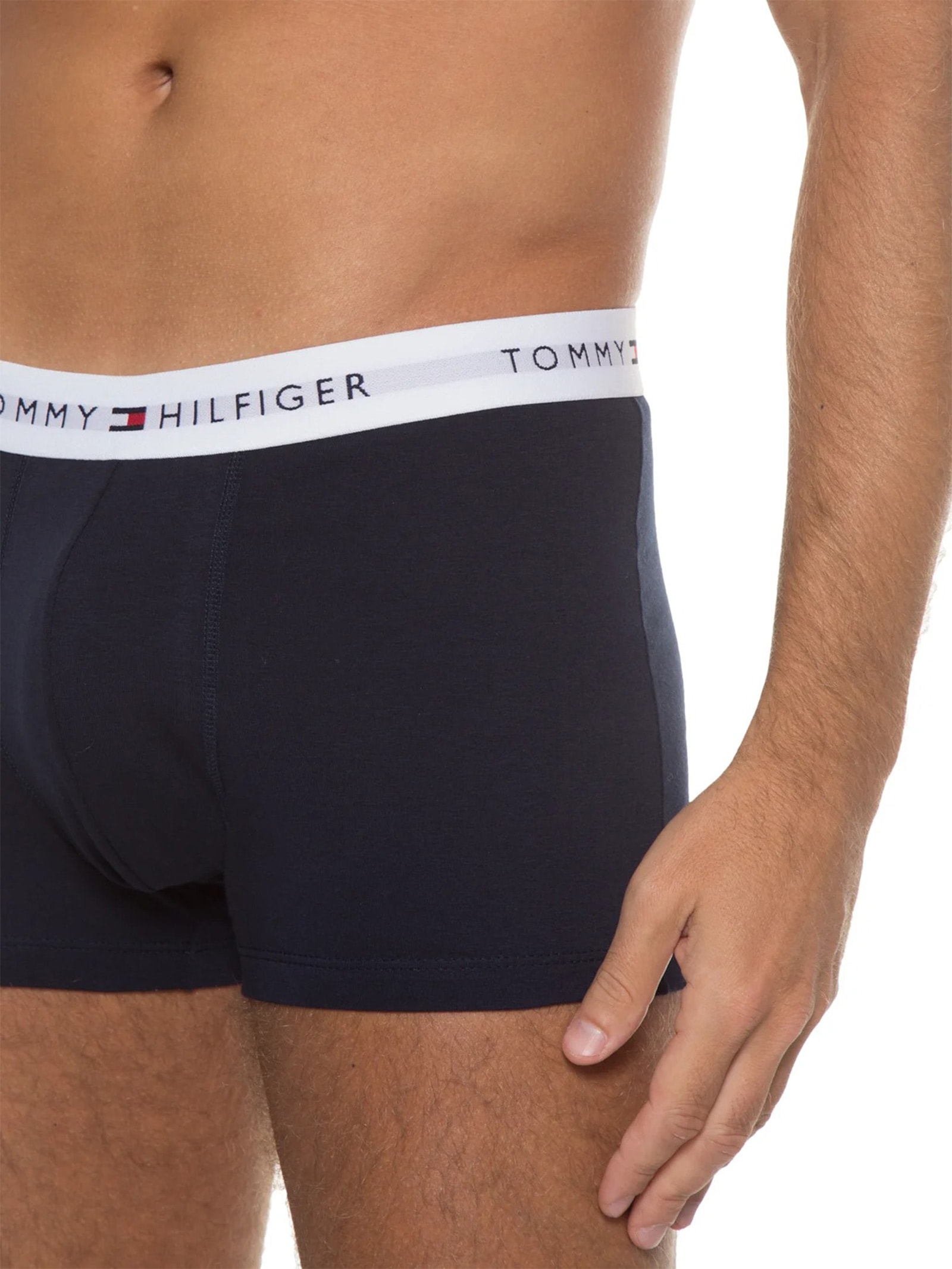 Kit de Cuecas Boxer Trunk 3 Peças   Tommy Hilfiger