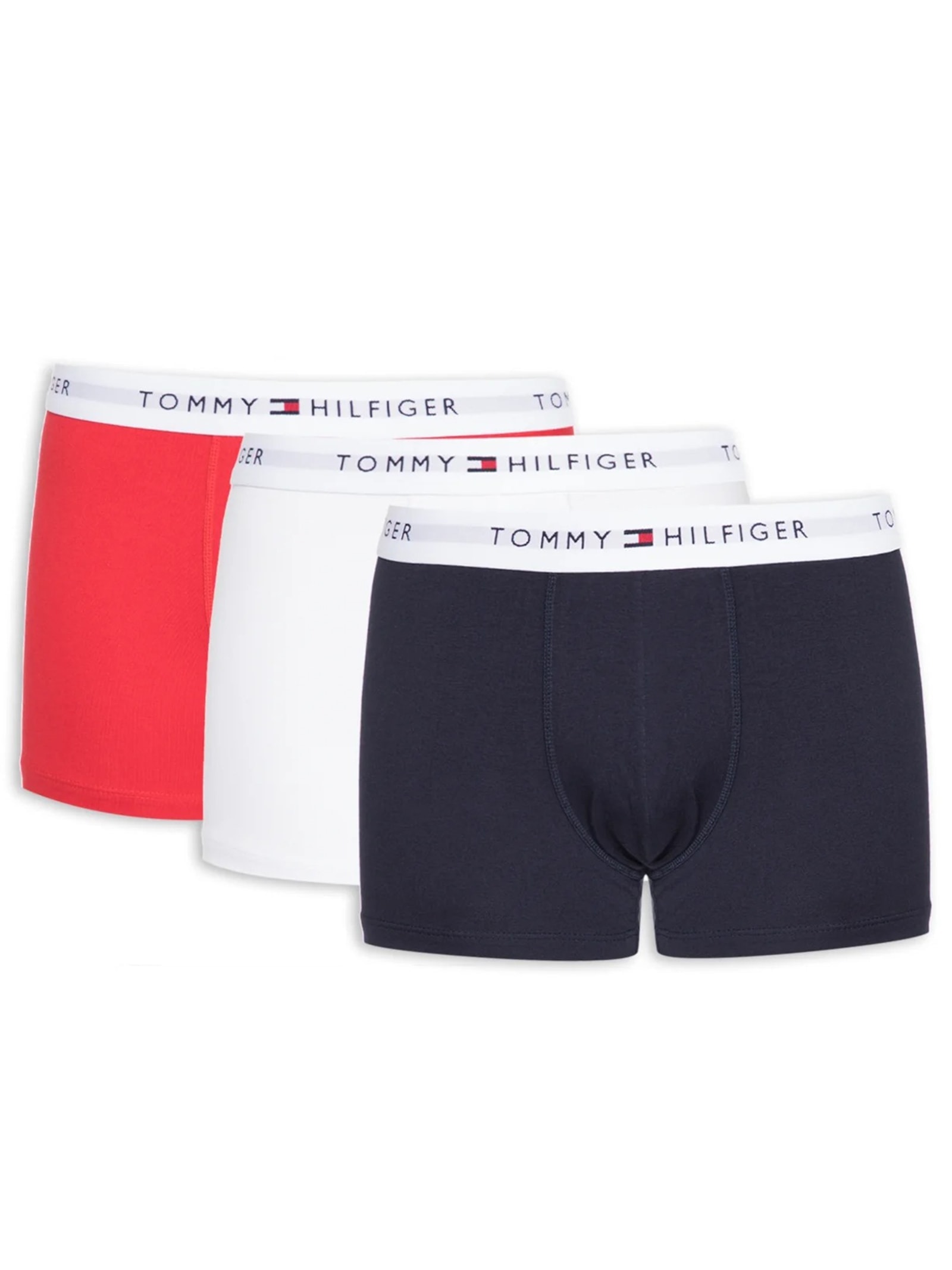 Kit de Cuecas Boxer Trunk 3 Peças   Tommy Hilfiger