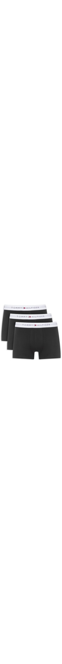 Kit de Cuecas Boxer Trunk 3 Peças - Preto
