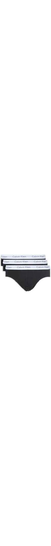 Kit De Cuecas Brief - Preto