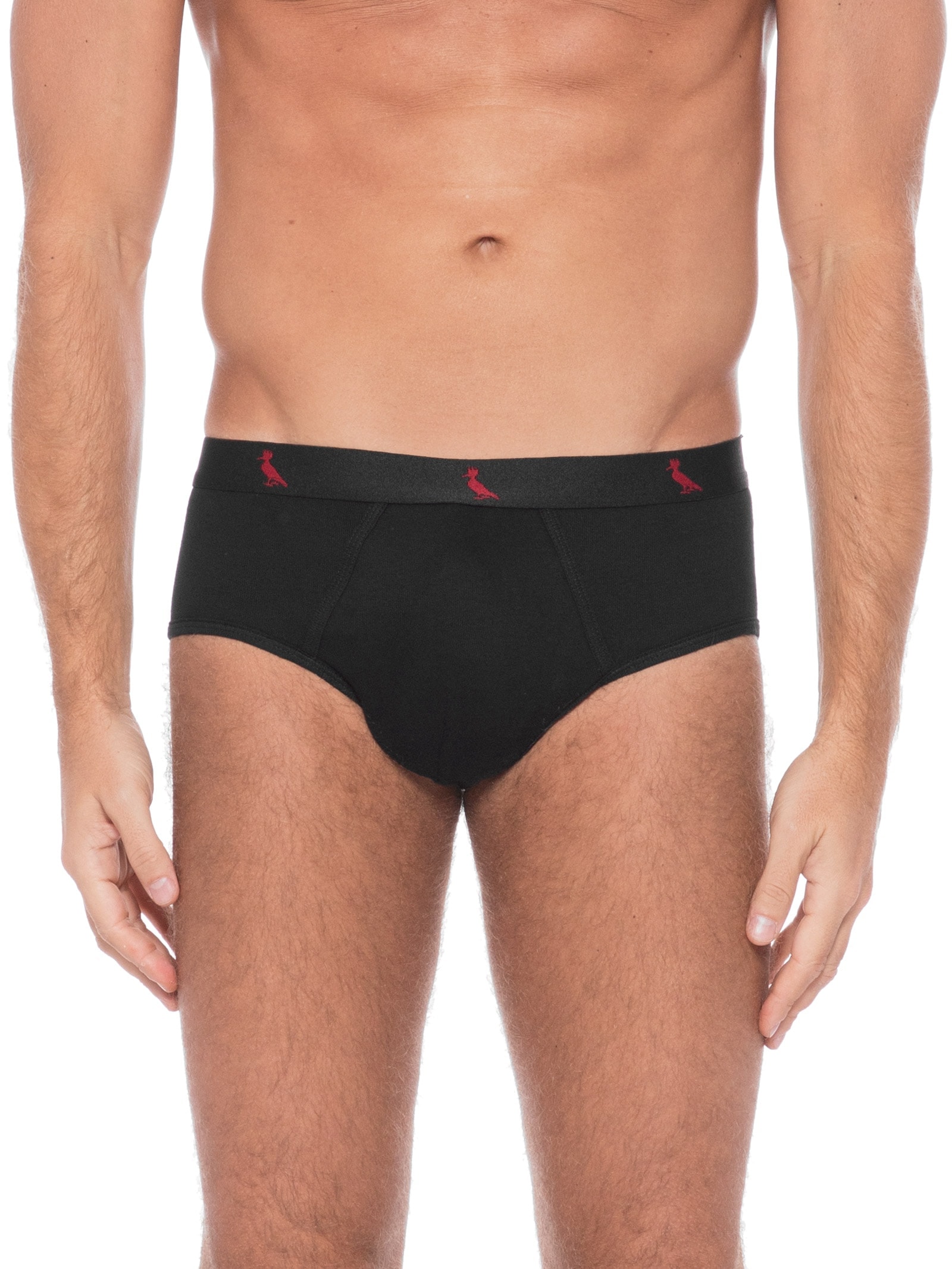 Kit De Cuecas Cont. Básica Algodão 2 Unidades Preto Reserva