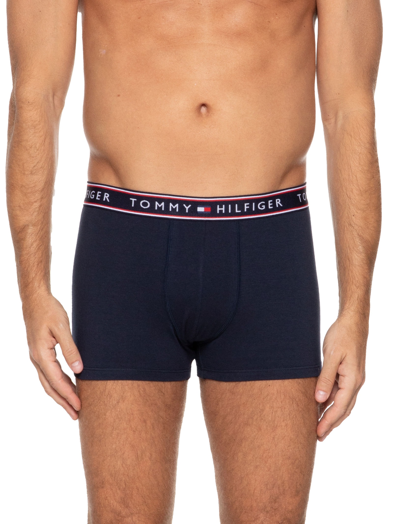 Kit De Cuecas Cotton Stretch Trunk 3 Peças Tommy Hilfiger