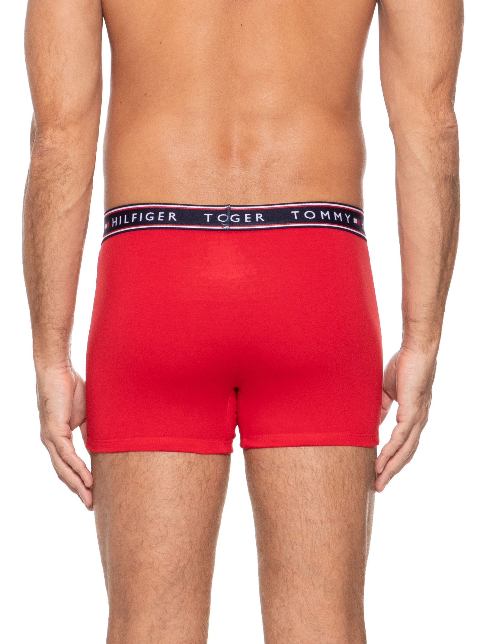 Kit De Cuecas Cotton Stretch Trunk 3 Peças Tommy Hilfiger